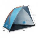 Beach tent Nils Camp NC8030, blue, 260x120x120cm Beach tent Nils Camp NC8030, blue, 260x120x120cm