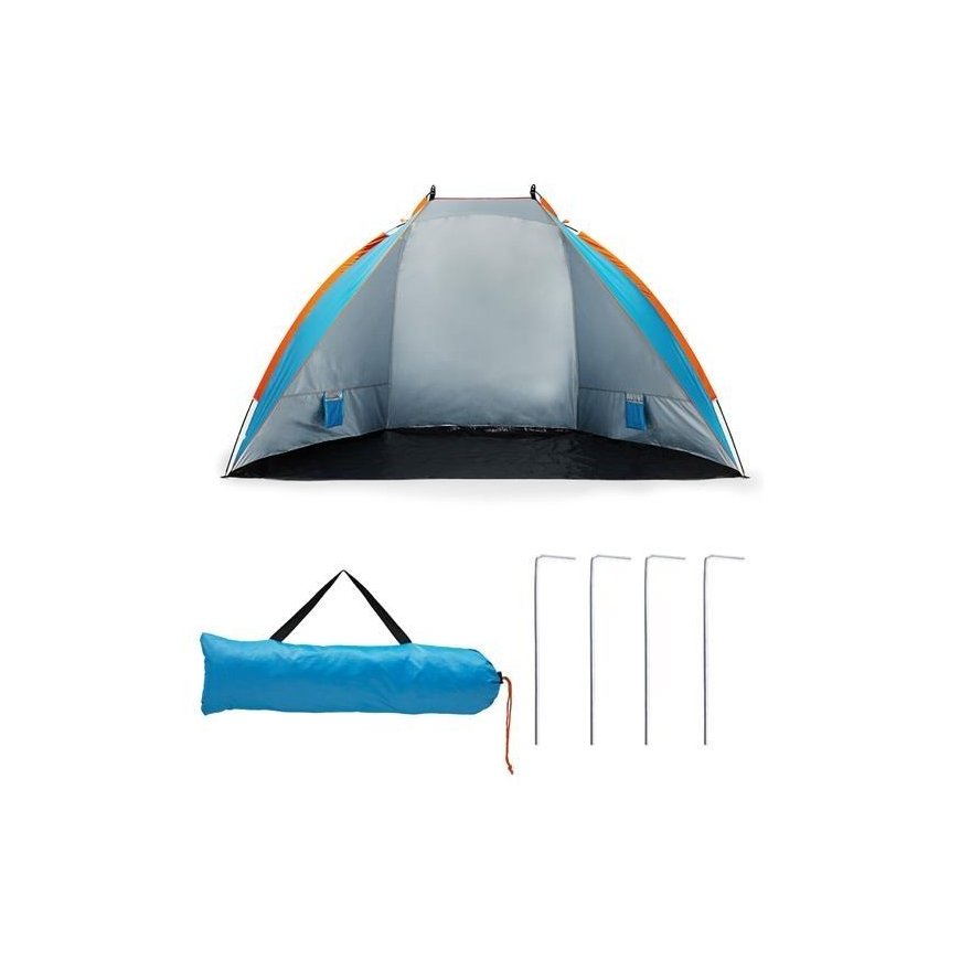 Beach tent Nils Camp NC8030, blue, 260x120x120cm – 4