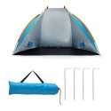 Beach tent Nils Camp NC8030, blue, 260x120x120cm Beach tent Nils Camp NC8030, blue, 260x120x120cm