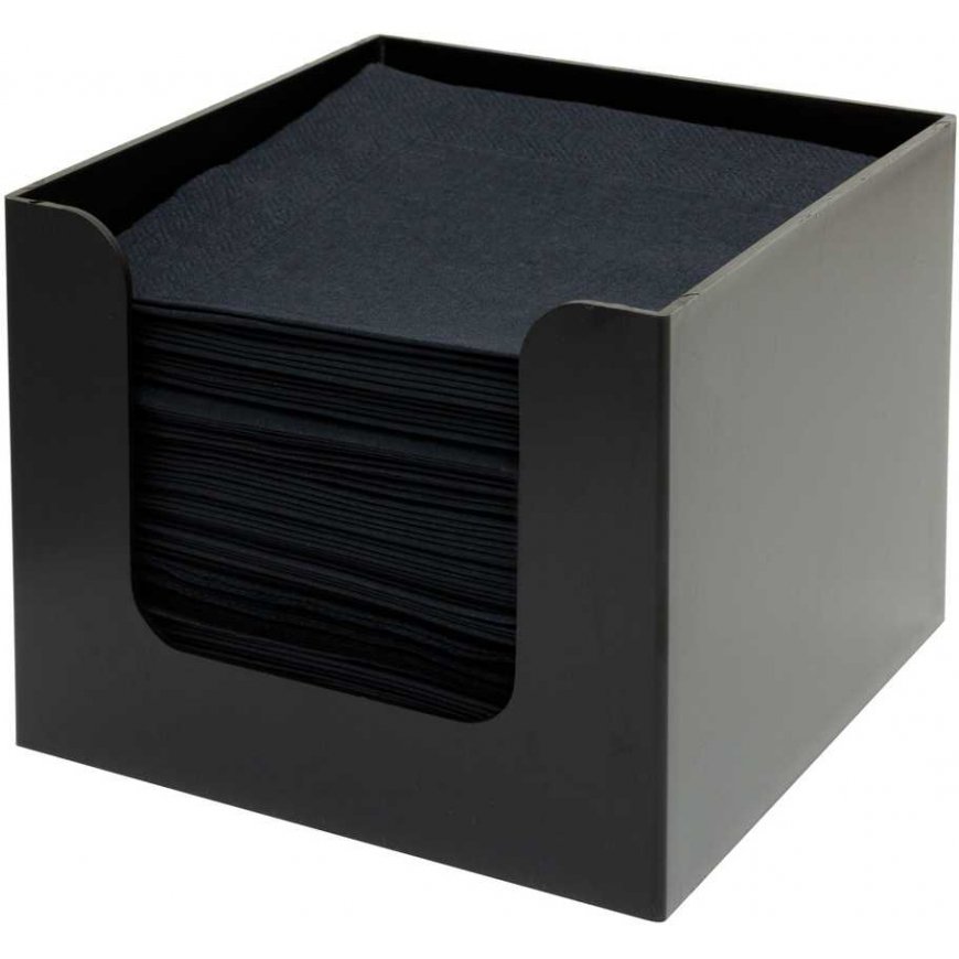 Bar Professional Napkin holder, plastic, 13.5 x 13.5 cm, H 10 cm, pc
