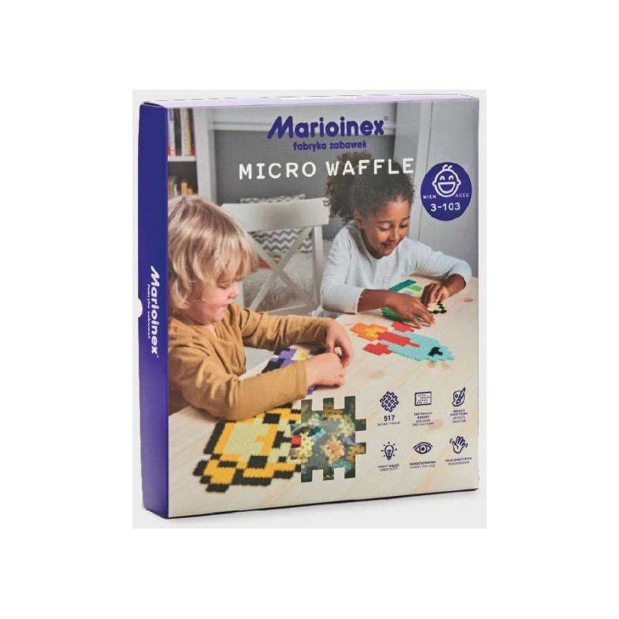 Marioinex Klocki Micro Waffle 517 parts – 5