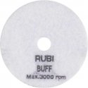 sausas poliravimo padas, grūdėtas BUFF, Rubi [62977]
