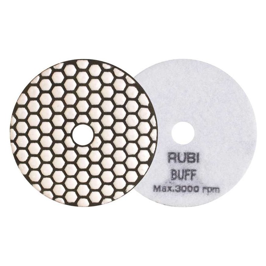 dry polishing pad, grainy BUFF, Rubi [62977] – 2