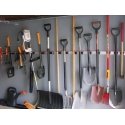 universalus įrankių kabykla, 7 rankenos, 4 kabliukai, 1 m bėgis, Bruns [SB 7.4.100]