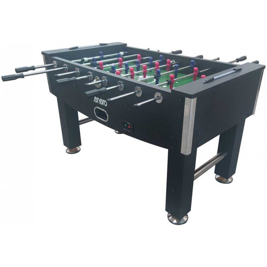 Enero stalas DO GRY W PIŁKARZYKI 142x76x88CM Juodas