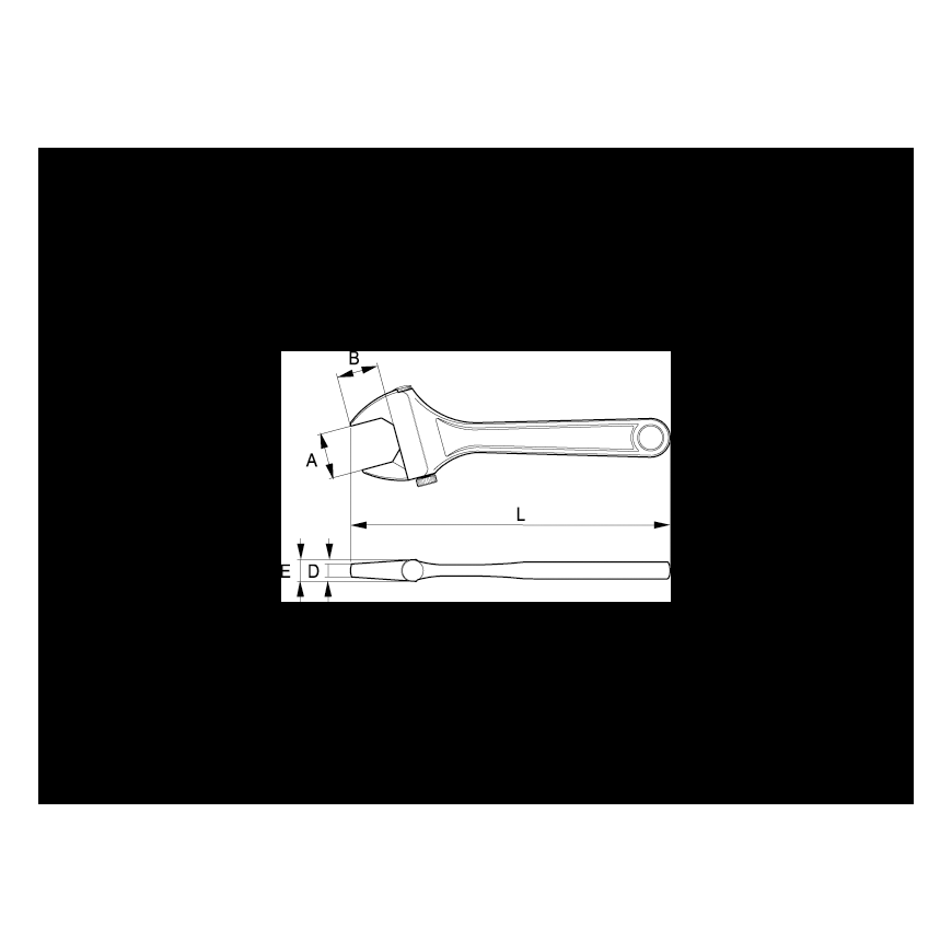 Adjustable wrench Irimo 10 – 2