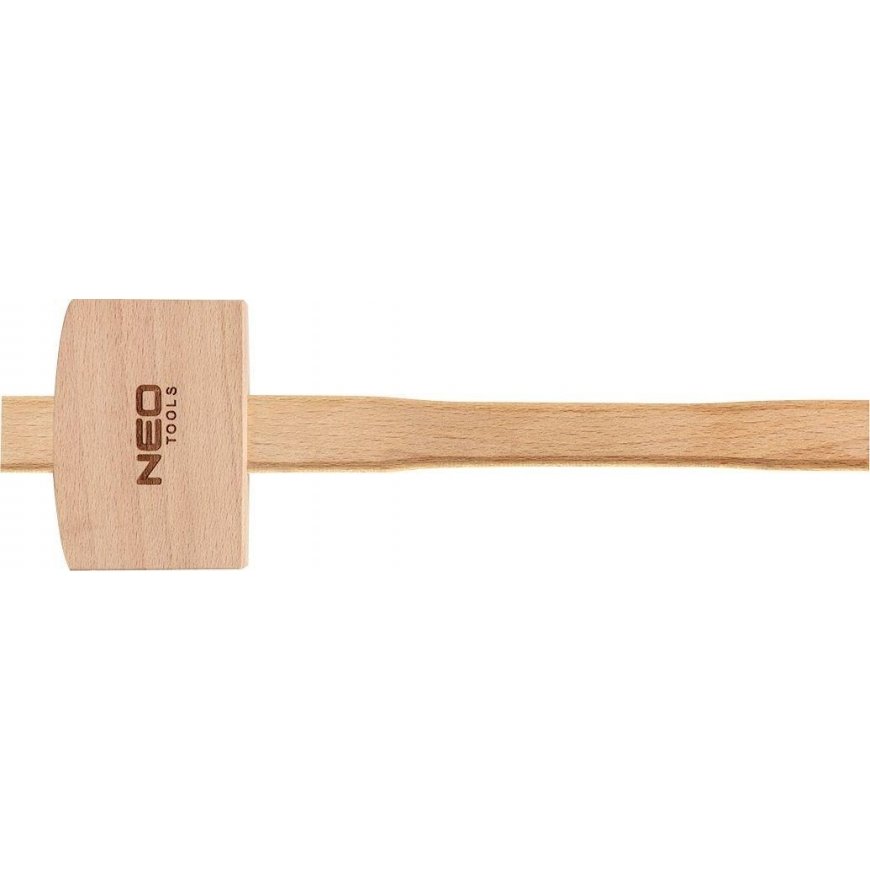 Neo 300g wooden hammer, 100x70x46 mm, length 320 mm