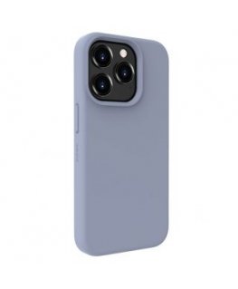 Evelatus Apple iPhone 15 Pro Premium Magsafe Soft Touch Silicone Case Lavender Gray