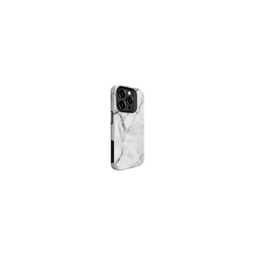 Evelatus Apple iPhone 15 Pro Armor case TPU+PC Customized Print Design Marble White