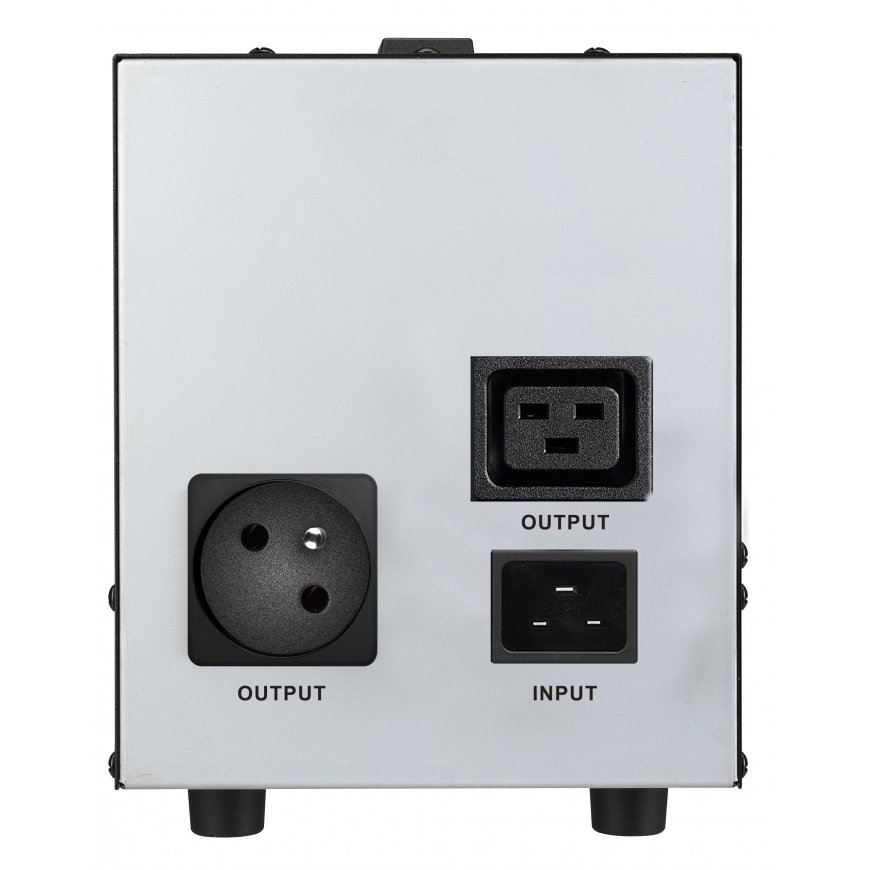 PowerWalker AVR 3000 SIV FR įtampos reguliatorius 1 AC išvestis(ys / čių) 110-280 V Juoda – 3