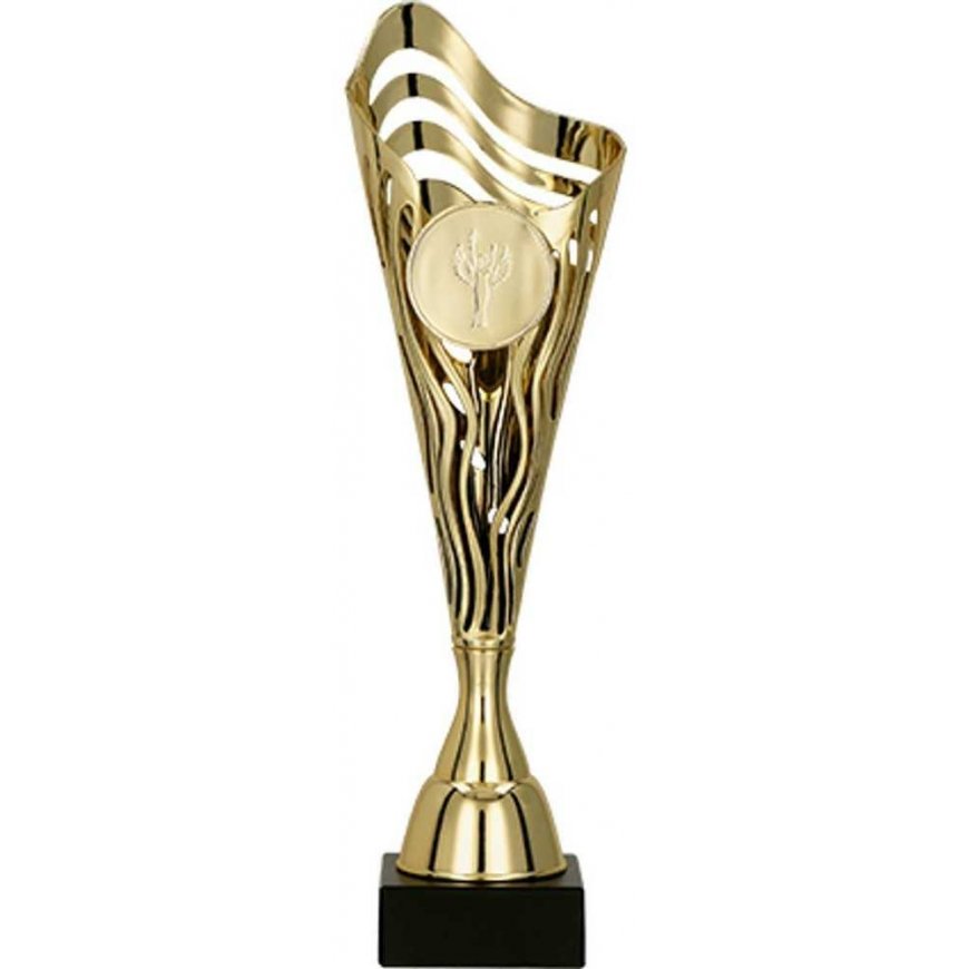 Detail Golden plastic cup