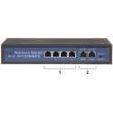 Splitter SWITCH POE APTI-POE0402-60W 4 PORTS Splitter SWITCH POE APTI-POE0402-60W 4 PORTS