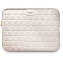 Dėklas Guess Quilted Computer Sleeve 13" rožinė Dėklas Guess Quilted Computer Sleeve 13" rožinė