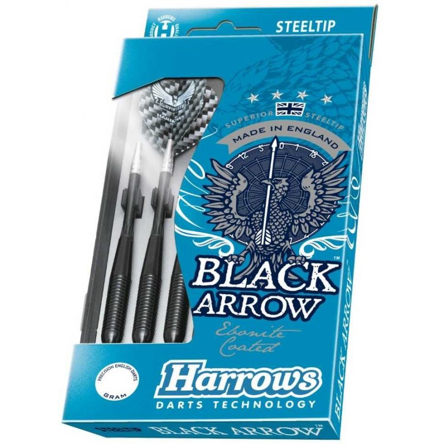 Harrows Smiginis Steeltip Juodas ARROW 3x24gR – 5