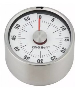 Kinghoff köögitaimeri magnet, teras, ø 61, KH 3176