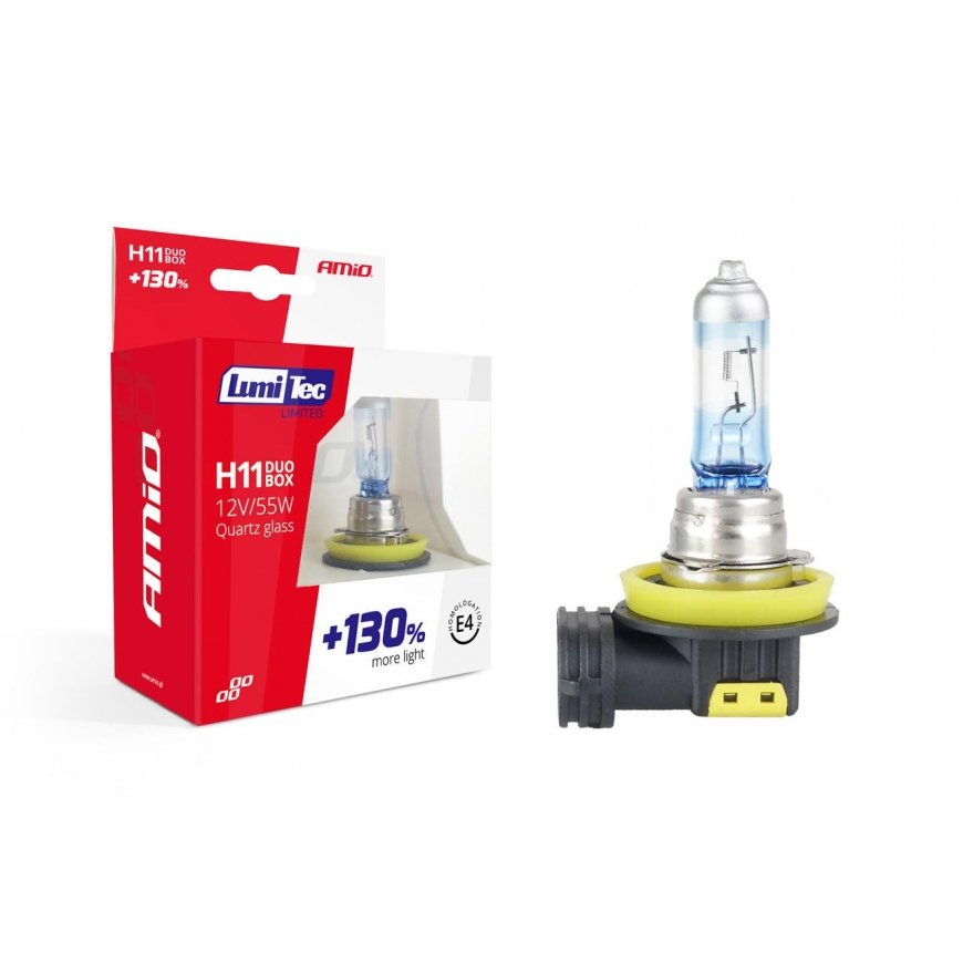 Amio Halogen bulbs h11 12v 55w