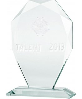 Victoria Sport Trofeum glass with 3D engraving