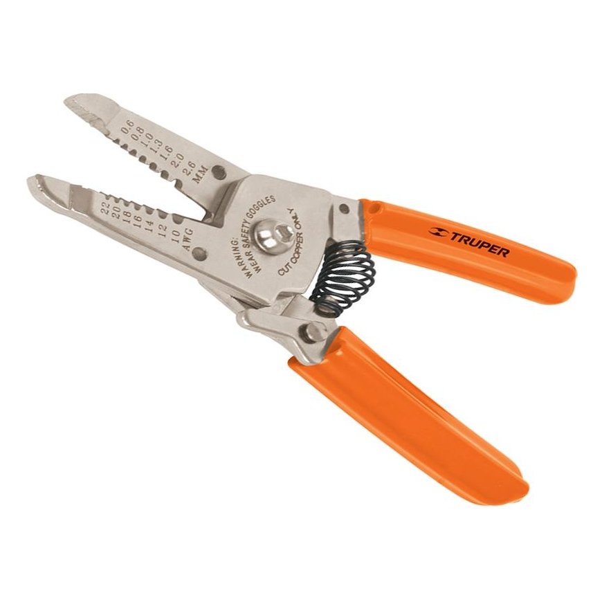 Wired pliers for peeling and stripping 0.3-2.6mm Truper®