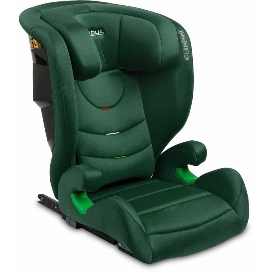 Caretero Nimbus - car seat i-Size, ~15-36 kg | Dark Green – 2