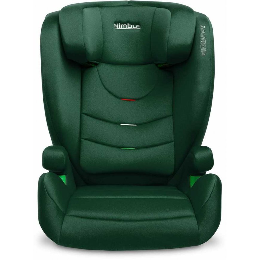 Caretero Nimbus - car seat i-Size, ~15-36 kg | Dark Green – 4