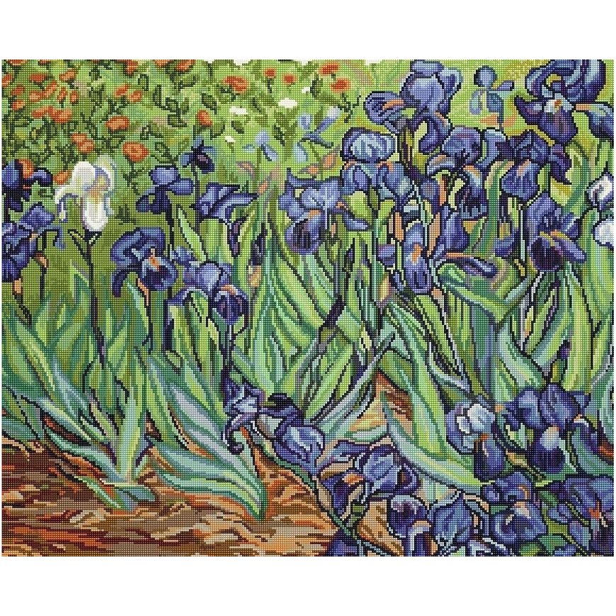 luca S Irises, Van Gogh reproduction SB444