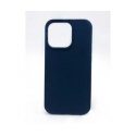 Evelatus Apple iPhone 15 Pro Max Premium Magsafe Soft Touch Silicone Case Midnight Blue