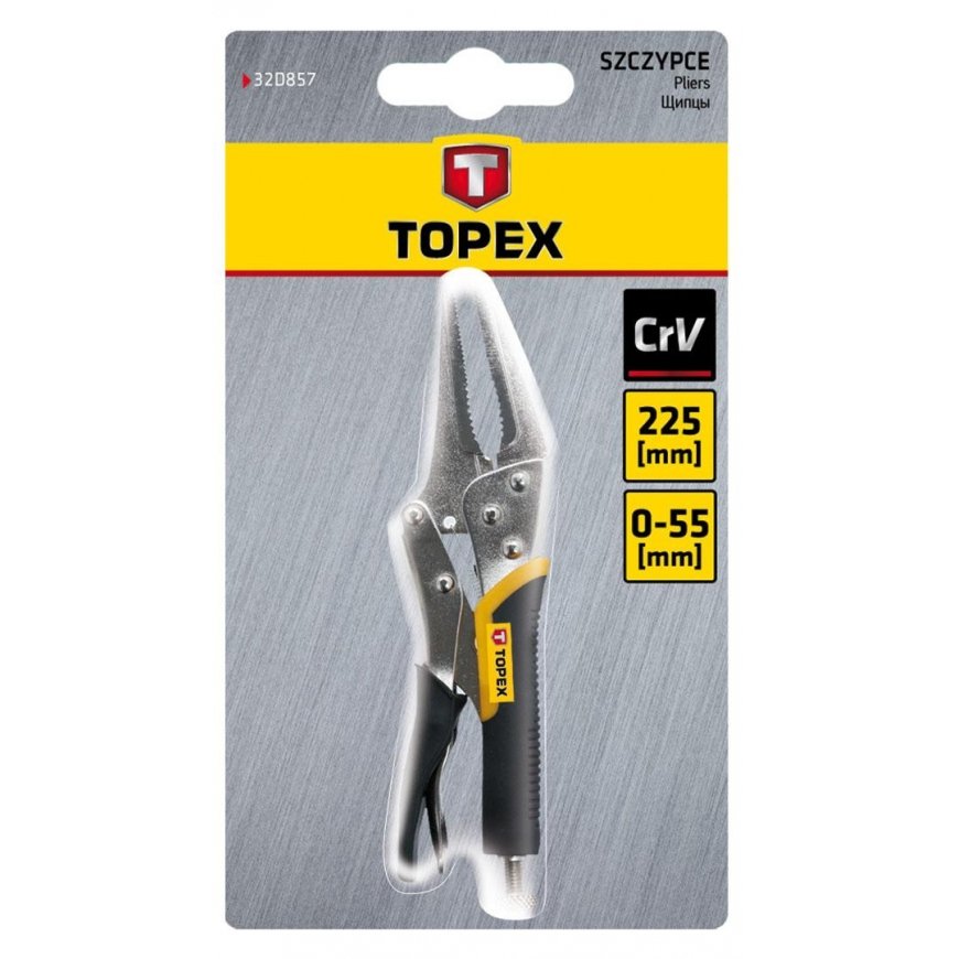 Topex Universal locking pliers MORSE 225mm 32D857 – 4