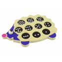 Lean Cars Wooden training hedgehog 10 colorful pawns Lean Cars Wooden training hedgehog 10 colorful pawns