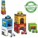 WOOPIE Green Cube Puzzle City vehicles in boxes + figures 10 pcs. WOOPIE Green Cube Puzzle City vehicles in boxes + figures 10 pcs.