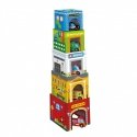 WOOPIE Žalias Cube Puzzle Miesto transporto priemonės dėžėse + figūrėlės 10 el. WOOPIE Žalias Cube Puzzle Miesto transporto priemonės dėžėse + figūrėlės 10 el.