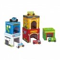 WOOPIE Green Cube Puzzle City vehicles in boxes + figures 10 pcs. WOOPIE Green Cube Puzzle City vehicles in boxes + figures 10 pcs.