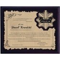 Victoria Sport plastic diploma with engraved laminate Victoria Sport plastic diploma with engraved laminate