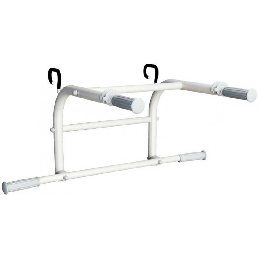 Sports complex (gymnastics wall) with crossbar 2in1 SANRO S11 Pastel white-grey, 211x49cm – 5
