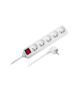 Rebal extension cord Rebel 5 sockets with switch 5m - 1.5mm