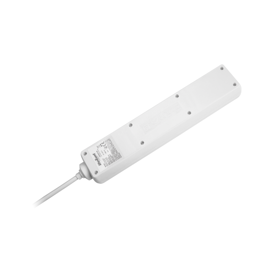 Rebal elektros tinklo ilgintuvas Rebel 5 lizdai su jungikliu 5m - 1.5mm – 3