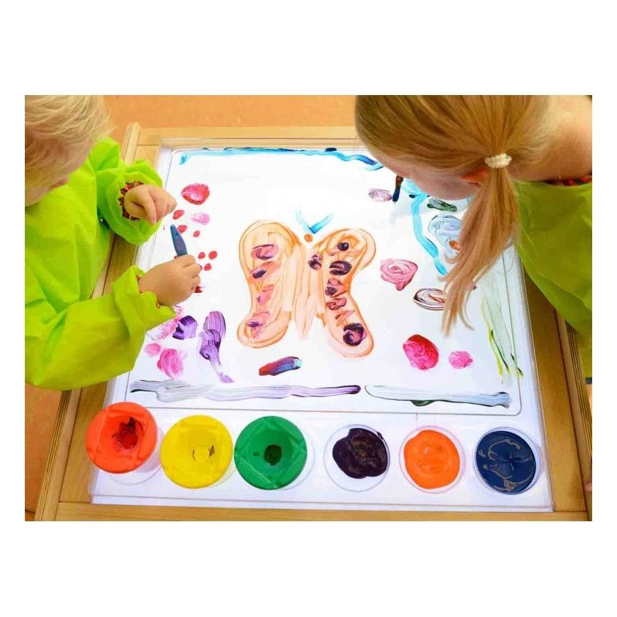 MASTERKIDZ kvadratinis dažų padėklas – 2