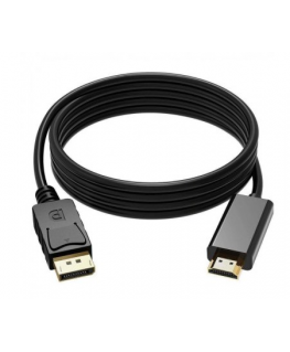 RoGer DisplayPort to HDMI cable / 4x2K / 1.8M / Black