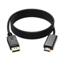 RoGer DisplayPort to HDMI cable / 4x2K / 1.8M / Black RoGer DisplayPort to HDMI cable / 4x2K / 1.8M / Black