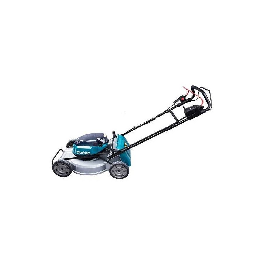akumuliatorinė, samobieżna vejapjovė do trawy 2x18V Li-Ion, 53,4cm, Makita [DLM533ZX2] bez kosza na trawę – 2