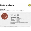 KLINGSPOR SELF-ADHESING ABRASIVE DISC 125mm PS18EK gr.150 GLS5 8-HOLES/50pcs. KLINGSPOR SELF-ADHESING ABRASIVE DISC 125mm PS18EK gr.150 GLS5 8-HOLES/50pcs.