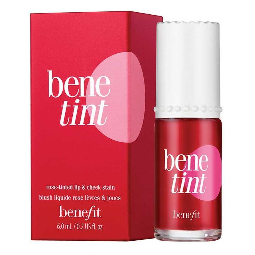 Benefit Benetint Cheek & Lip Stain skysti skaistalai lūpoms ir skruostams Raudon 6ml – 2