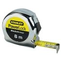 Stanley Steel gauge powerlock b / a 8m / 25mm, chrome body