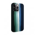 Evelatus Apple iPhone 15 Pro Max Silicone case Multi-Colored Green