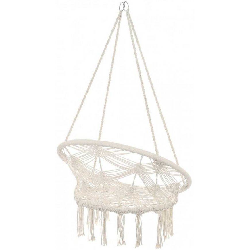 Saska Garden HAMAK AŻUROWY FOTEL WISZĄCY 80x60CM BALTA NEW STYL – 2