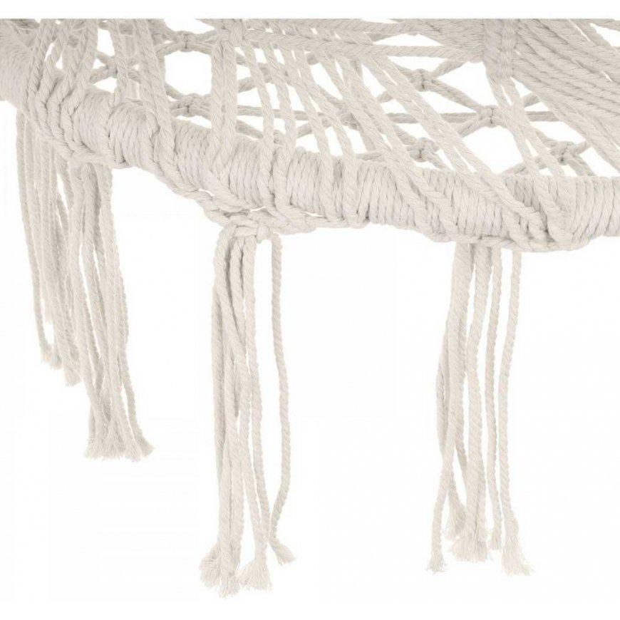 Saska Garden HAMAK AŻUROWY FOTEL WISZĄCY 80x60CM WHITE NEW STYLE – 3