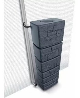 Prosperplast Tower Stone anthracite 350L rainwater tank