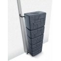 Prosperplast Tower Stone anthracite 350L rainwater tank Prosperplast Tower Stone anthracite 350L rainwater tank