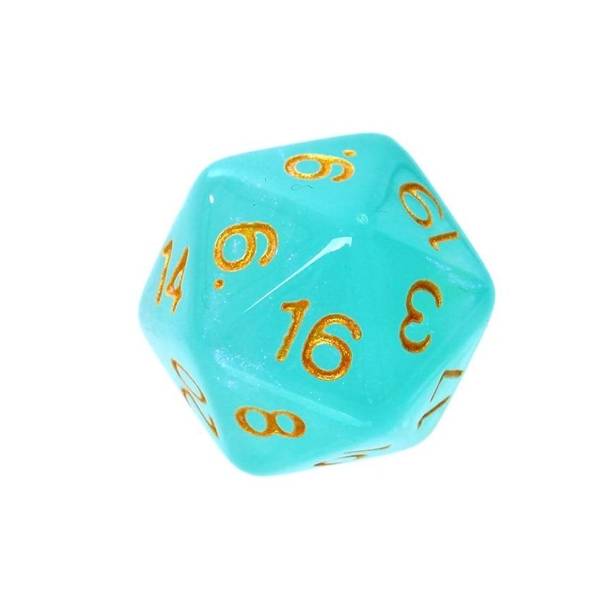 REBEL RPG Dice Set - Moonstones - Jadeite – 4