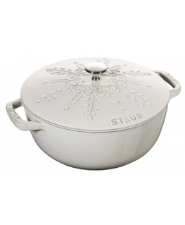 SNOWFLAKE STAUB 40506-548-0 cepešpanna 3,6 L Čuguns