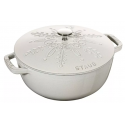SNOWFLAKE STAUB 40506-548-0 röstimispann 3,6 L malm SNOWFLAKE STAUB 40506-548-0 röstimispann 3,6 L malm